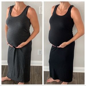 Bundle of 2 Old Navy maternity tank dresses. Small